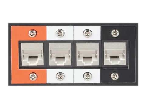 EATON SmartRack 3U 19inch Indoor Modular Vertical Wall Box and 4x RJ45 Terminal Block