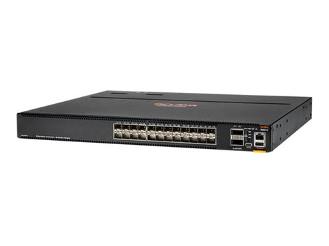 HPE Aruba 8360-24XF2C v2 Switch Bundle 24x 10G SFP/SFP+ 2x 100G QSFP+/28 Back to Front 3x Fans 2x PSU