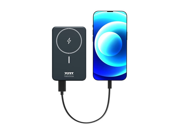 PORT DESIGNS Powerbank 10 000 mAh - Wireless Qi2
