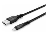 LINDY 1m Reinforced USB Type A to Lightning Charging Cable