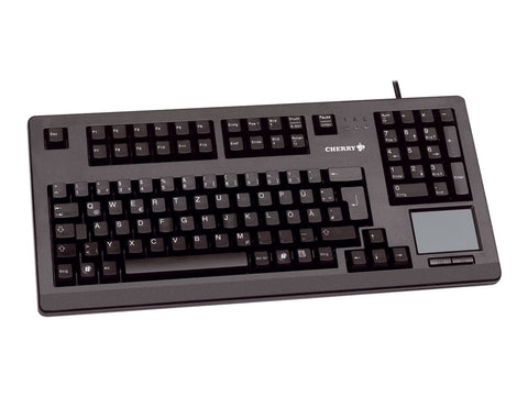 CHERRY Touchboard Keyboard USB black (US) US-engl. with EURO-Tab