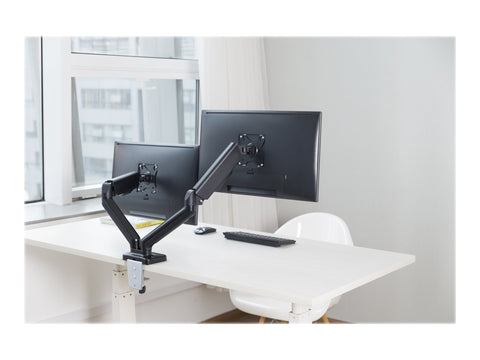 TNB ERGO Line Double Articulated Monitor Arm Ideal For Positioning 2 Screens Side By Side