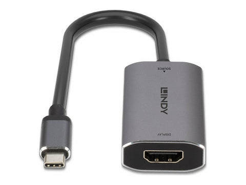 LINDY USB Type C to HDMI 8K Converter Connect an 8K HDMI display to your computers USB Type C port