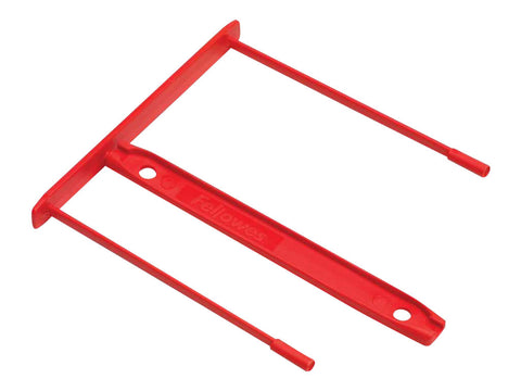 FELLOWES Biding Clip 100 Red
