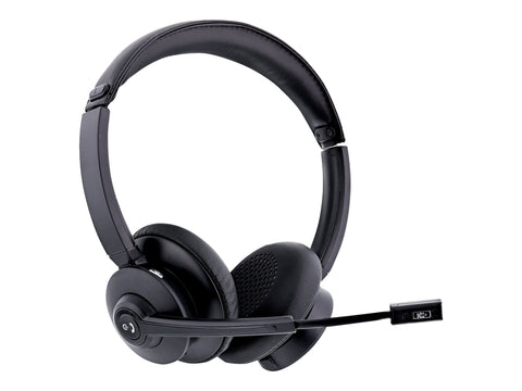 TNB Activ 1000X Professional Headset With Recharge Base Wireless Connection Bluetooth 5.0 And 24Ghz Stereo Earpads
