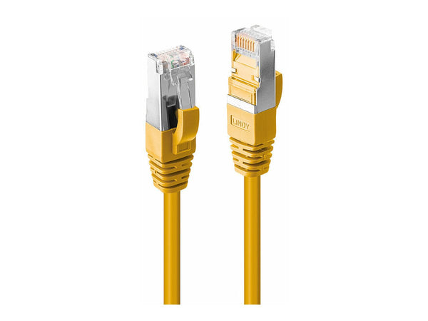 LINDY 10m Cat.6A S/FTP LSZH Cable Yellow