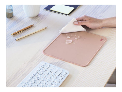 LOGITECH Desk Mat Studio Series Mouse pad dark rose