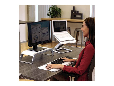 FELLOWES SUPPORT MONITEUR HANA 230V EU/UK - BLANC