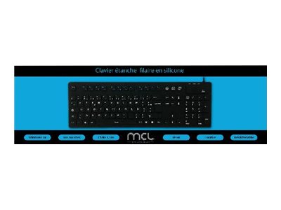 MCL Clavier étanche IP68 Filaire en Silicone