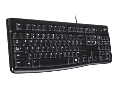 LOGITECH K120 Corded Keyboard black USB (FRA)