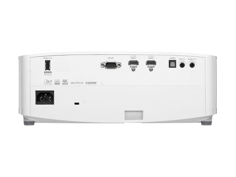 OPTOMA 4K400STx Projector UHD 4K 3840x2160 4000lm 1.000.000:1 ST TR: 0.5:1 2H 1 SPDIF 1 USB-A power  HP 1x10W 3.98Kg Blanc