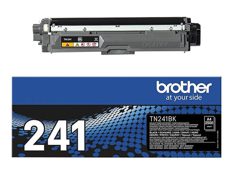 BROTHER TN241BK HL-3140CW/3150CDW/3170CDW cartouche de toner noir capacité standard 2.500 pages pack de 1