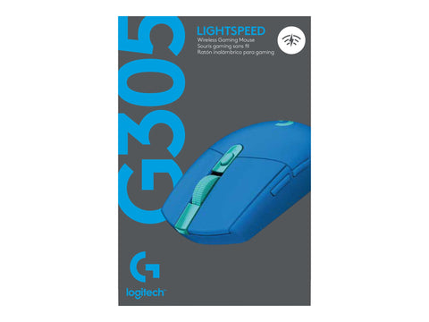 LOGITECH G305 LIGHTSPEED Wireless Gaming Mouse - BLUE - EWR2