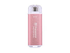 TRANSCEND ESD300P 1To External SSD USB 10Gbps Type C Pink