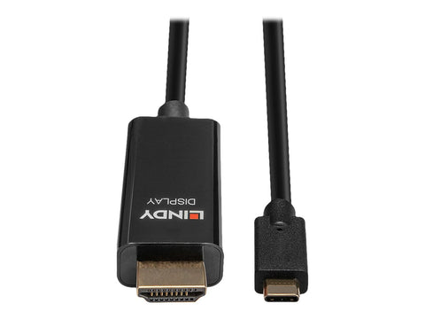 LINDY 10m USB Type C to HDMI 4K60 Adapter Cable with HDR