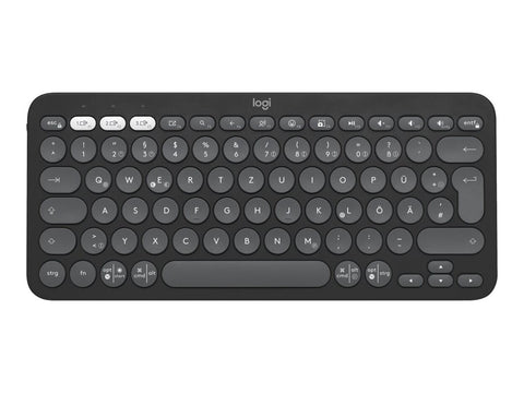 LOGITECH Pebble Keys 2 K380s - TONAL GRAPHITE - (FRA) - BT - N/A - CENTRAL-419 - UNIVERSAL