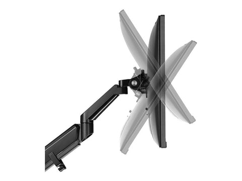 NEOMOUNTS DS70-810BL2 Support décran à fixer 17-32p - ressort à gaz - économie despace - arrêt 180