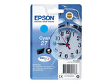 EPSON 1LB 27 ink cartridge cyan standard capacity 3.6ml 350 pages 1-pack blister without alarm - DURABrite ultra ink