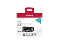 CANON PGI-72 PBK/GY/PM/PC/CO cartouche d encre noir et couleur capacité standard pack promotionnel