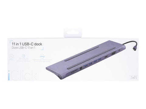 TNB 11in1 USB-C Type C Dock With This USB-C Hub Easily Connect All USB-A Compatible Devices To A Device An HDMI Cable
