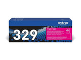 BROTHER TN-329M cartouche de toner magenta très haute capacité 6.000 pages pack de 1