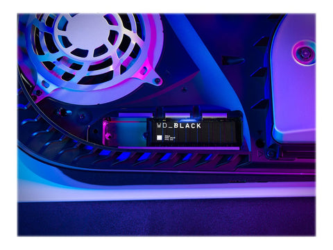WD BLACK SN850 with HEATSINK FOR PS5 1To