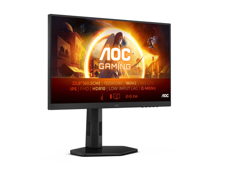 AOC 24G4X 23.8p Gaming Monitor FreeSync 1920x1080 1ms HDMI DP Black