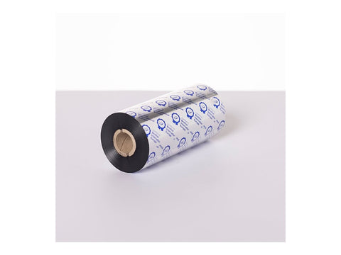 BROTHER BRP1D450154 Étiquette thermique premium en résine noire 154 mm x 450 m - par pack de 5