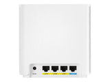 ASUS ZenWiFi AX XD6 Tri Band Mesh WiFi 6 System 1 Pack White