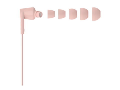 BELKIN USB-C EARBUDS W/ ADJUSTABLE VOLUME LIMITER PINK
