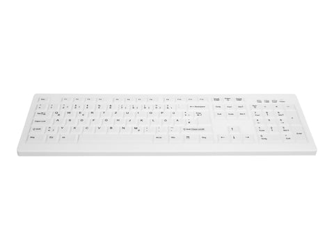 CHERRY AK-C8100F-U1-W/FR Wired keyboard standard form washable USB white (FR)