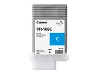 CANON PFI-106C cartouche dencre cyan capacité standard 130 ml pack de 1