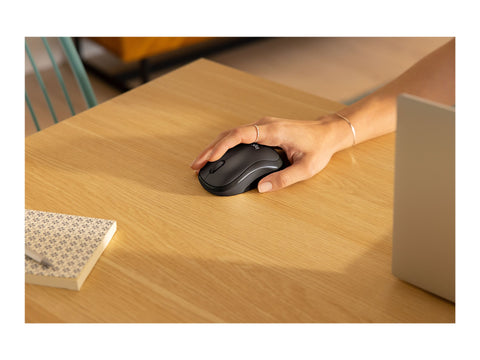 LOGITECH M240 Silent Mouse right and left-handed optical 3 buttons wireless Bluetooth graphite