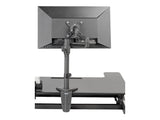 EATON TRIPPLITE WorkWise Height-Adjustable Sit-Stand Desktop Workstation