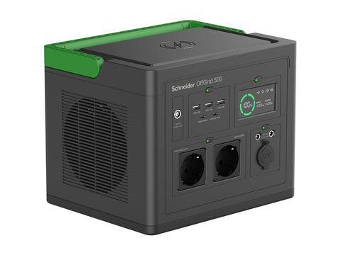 APC Schneider OffGrid Portable Power Station 500 517Wh Lithium-ion 2 Schuko Sinewave