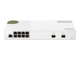 QNAP QSW-M2108-2S 8 port 2.5Gbps 2 port 10Gbps SFP+ web managed switch