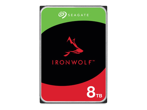 SEAGATE NAS HDD 8To IronWolf 5400rpm 6Gb/s SATA 256Mo cache 3.5p