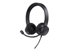 TRUST HS-260 USB - USB C Noise Cancelation On Ear PC Headset ECO