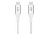 BELKIN Boost Charge 240w USB-C to USB-C Cable 2M White