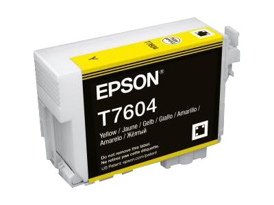 EPSON 5LB T7604 ink cartridge yellow high capacity 25 9ml 2127 pages 1-pack