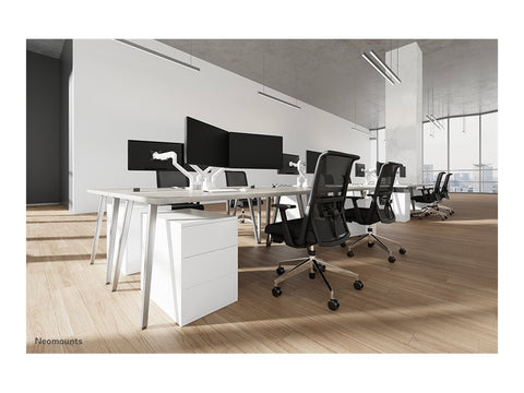 NEOMOUNTS DS70-250WH1 Support décran à fixer 17-35p - ressort à gaz - Topfix - arrêt 180