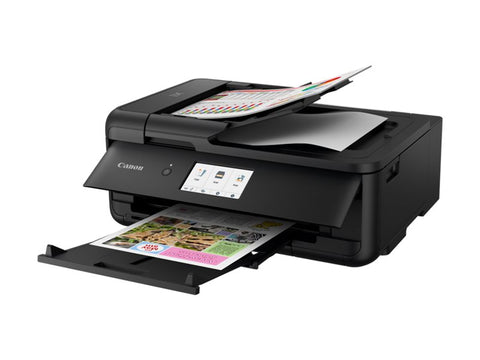 CANON PIXMA TS9550A MFP colour inkjet A4 A3 15ipm Print 200sheets USB LAN Wi-Fi Black