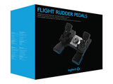 LOGITECH Flight Rudder Pedals Pedals wired for PC