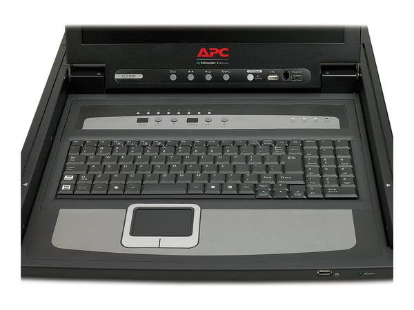 APC 43.18cm 17p Rack LCD Console with 8 Port Analog KVM Switch