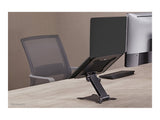 NEOMOUNTS DS20-740BL1 Support pour ordinateur portable 11-15p - ajustement en hauteur - pliable - compact - universel