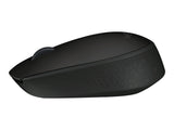 LOGITECH B170 Mouse optical 3 buttons wireless 2.4 GHz USB wireless receiver black