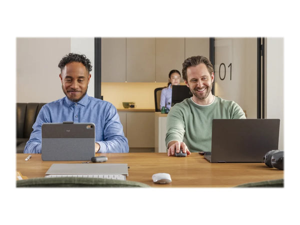 LOGITECH MX Anywhere 3S Mouse optical 6 buttons wireless Bluetooth pale grey