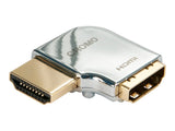 LINDY CROMO HDMI Adapter 90degree Left Connector type AM to AF