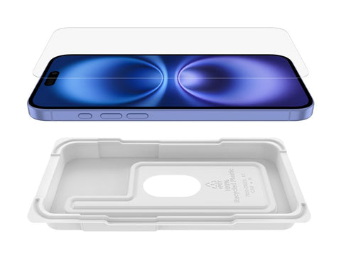 BELKIN ScreenForce Pro UltraGlass2 AM Screen Protector - iPhone 16/15/14 Pro