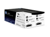 HP 78A original LaserJet Toner cartridge CE278AD black standard capacity 2.100 pages 2-pack